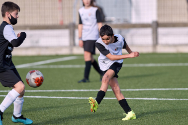 Imagen de la cuarta jornada del Torneo Interescolar./J. Caso y J.P. Urdíroz