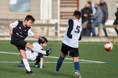 Imagen de la cuarta jornada del Torneo Interescolar./J. Caso y J.P. Urdíroz