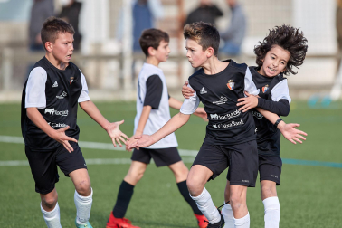 Imagen de la cuarta jornada del Torneo Interescolar./J. Caso y J.P. Urdíroz