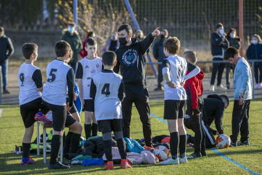 Imagen de la cuarta jornada del Torneo Interescolar./J. Caso y J.P. Urdíroz