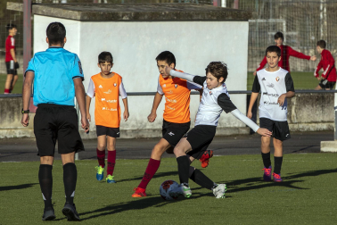 Imagen de la cuarta jornada del Torneo Interescolar./J. Caso y J.P. Urdíroz