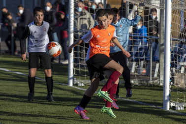 Imagen de la cuarta jornada del Torneo Interescolar./J. Caso y J.P. Urdíroz