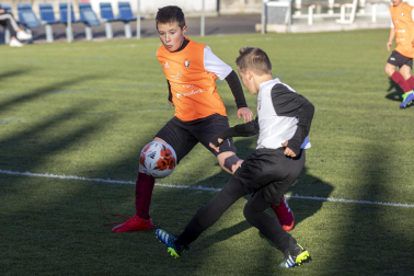 Imagen de la cuarta jornada del Torneo Interescolar./J. Caso y J.P. Urdíroz