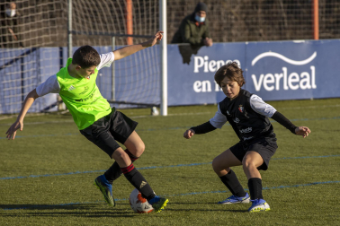 Imagen de la cuarta jornada del Torneo Interescolar./J. Caso y J.P. Urdíroz