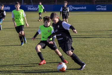 Imagen de la cuarta jornada del Torneo Interescolar./J. Caso y J.P. Urdíroz