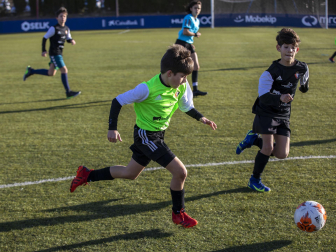 Imagen de la cuarta jornada del Torneo Interescolar./J. Caso y J.P. Urdíroz