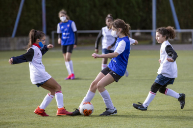 Imagen de la cuarta jornada del Torneo Interescolar./J. Caso y J.P. Urdíroz