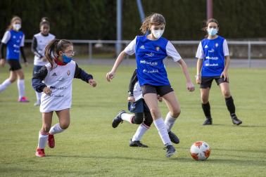 Imagen de la cuarta jornada del Torneo Interescolar./J. Caso y J.P. Urdíroz