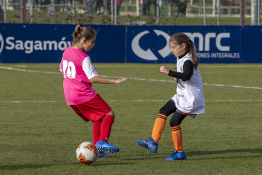 Imagen de la cuarta jornada del Torneo Interescolar./J. Caso y J.P. Urdíroz