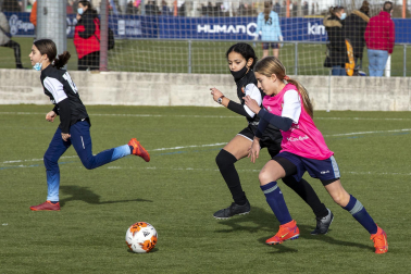 Imagen de la cuarta jornada del Torneo Interescolar./J. Caso y J.P. Urdíroz