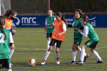 Imagen de la cuarta jornada del Torneo Interescolar./J. Caso y J.P. Urdíroz