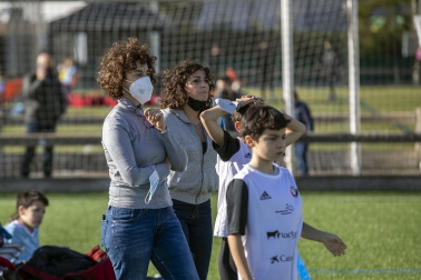 Imagen de la cuarta jornada del Torneo Interescolar./J. Caso y J.P. Urdíroz
