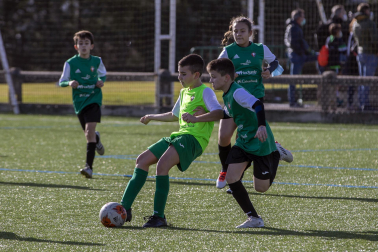Imagen de la cuarta jornada del Torneo Interescolar./J. Caso y J.P. Urdíroz