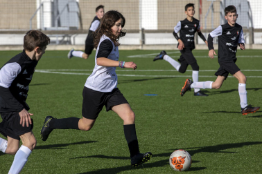 Imagen de la cuarta jornada del Torneo Interescolar./J. Caso y J.P. Urdíroz