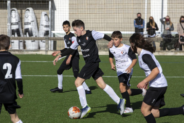 Imagen de la cuarta jornada del Torneo Interescolar./J. Caso y J.P. Urdíroz