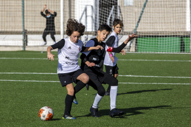 Imagen de la cuarta jornada del Torneo Interescolar./J. Caso y J.P. Urdíroz