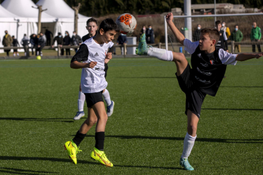 Imagen de la cuarta jornada del Torneo Interescolar./J. Caso y J.P. Urdíroz