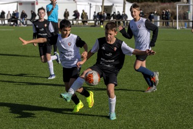 Imagen de la cuarta jornada del Torneo Interescolar./J. Caso y J.P. Urdíroz