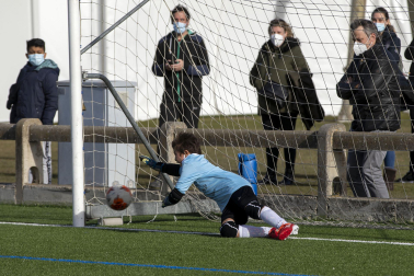 Imagen de la cuarta jornada del Torneo Interescolar./J. Caso y J.P. Urdíroz