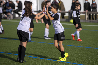 Imagen de la cuarta jornada del Torneo Interescolar./J. Caso y J.P. Urdíroz