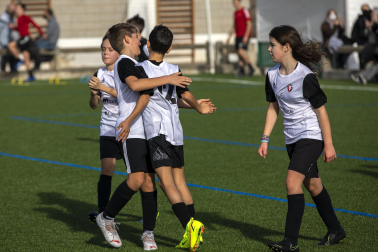 Imagen de la cuarta jornada del Torneo Interescolar./J. Caso y J.P. Urdíroz