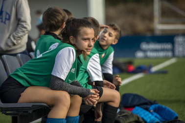 Imagen de la cuarta jornada del Torneo Interescolar./J. Caso y J.P. Urdíroz