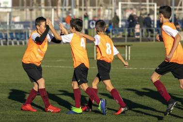 Imagen de la cuarta jornada del Torneo Interescolar./J. Caso y J.P. Urdíroz