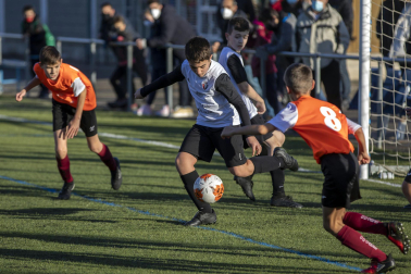 Imagen de la cuarta jornada del Torneo Interescolar./J. Caso y J.P. Urdíroz