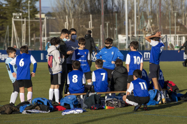 Imagen de la cuarta jornada del Torneo Interescolar./J. Caso y J.P. Urdíroz