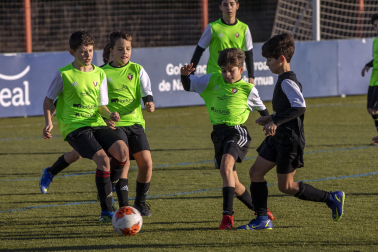 Imagen de la cuarta jornada del Torneo Interescolar./J. Caso y J.P. Urdíroz