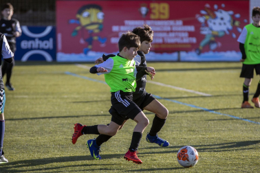 Imagen de la cuarta jornada del Torneo Interescolar./J. Caso y J.P. Urdíroz