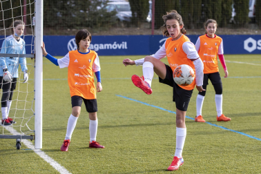 Imagen de la cuarta jornada del Torneo Interescolar./J. Caso y J.P. Urdíroz
