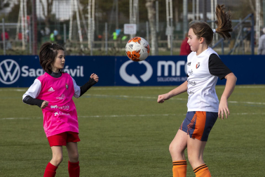 Imagen de la cuarta jornada del Torneo Interescolar./J. Caso y J.P. Urdíroz
