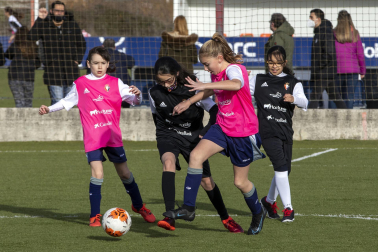 Imagen de la cuarta jornada del Torneo Interescolar./J. Caso y J.P. Urdíroz