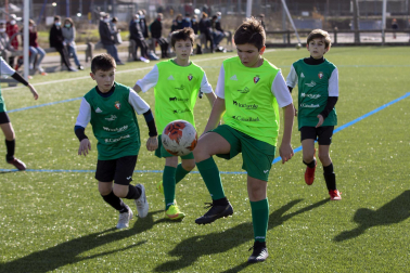 Imagen de la cuarta jornada del Torneo Interescolar./J. Caso y J.P. Urdíroz