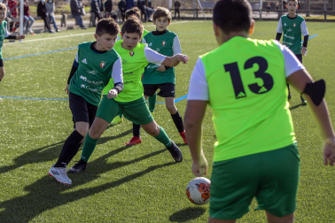Imagen de la cuarta jornada del Torneo Interescolar./J. Caso y J.P. Urdíroz