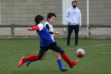 Imagen de uno de los partidos del Torneo Interescolar disputados el martes 28 de diciembre