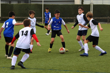 Imagen de uno de los partidos del Torneo Interescolar disputados el martes 28 de diciembre
