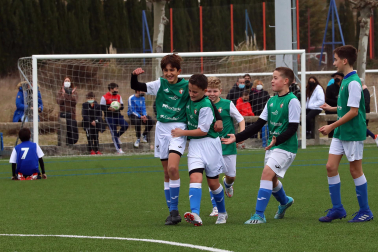 Imagen de uno de los partidos del Torneo Interescolar disputados el martes 28 de diciembre