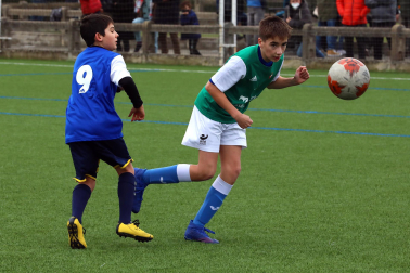 Imagen de uno de los partidos del Torneo Interescolar disputados el martes 28 de diciembre