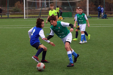 Imagen de uno de los partidos del Torneo Interescolar disputados el martes 28 de diciembre