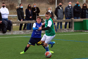Imagen de uno de los partidos del Torneo Interescolar disputados el martes 28 de diciembre