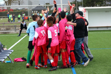 Imagen de uno de los partidos del Torneo Interescolar disputados el martes 28 de diciembre