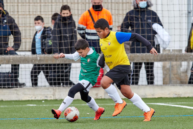Imagen de uno de los partidos del Torneo Interescolar disputados el martes 28 de diciembre