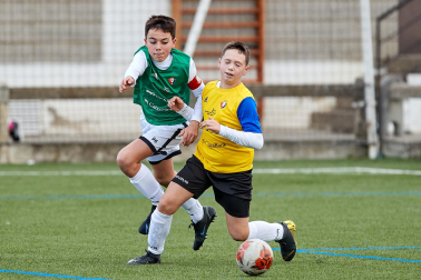 Imagen de uno de los partidos del Torneo Interescolar disputados el martes 28 de diciembre