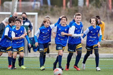 Imagen de uno de los partidos del Torneo Interescolar disputados el martes 28 de diciembre