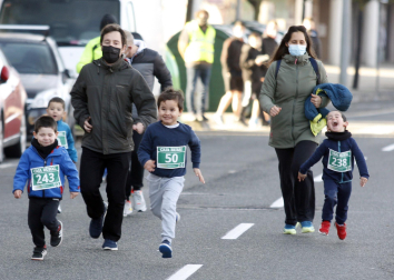 Imagen de la San Silvestre de Buztintxuri