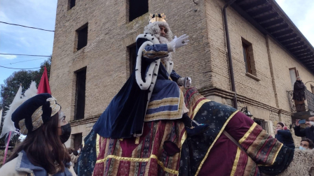Llegada de los Reyes Magos a Pamplona