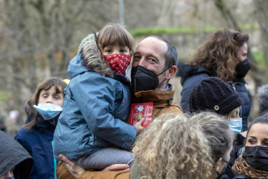 Los Reyes Magos, en el Ayuntamiento de Pamplona
