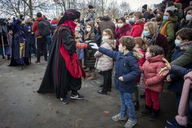 Los Reyes Magos, en el Ayuntamiento de Pamplona
